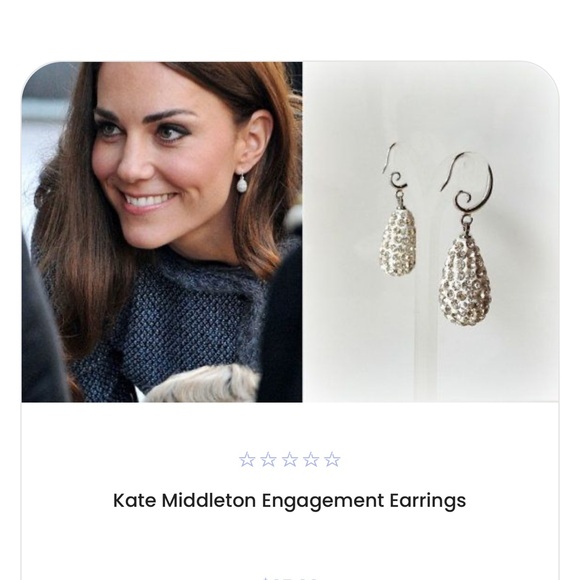 Excellent Condition Links of London Hope Eggs Earrings Kate Middleton Engagement - Picture 4 of 4